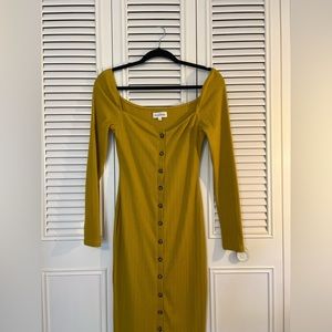 Privacy Please long sleeve midi dress